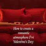 10 Romantic Valentine's Day Bedroom Decor Ideas to Transform Your Space 9 a romantic bedroom setup with a glowing candlelit atmosphere the bed features plush red bedding and
