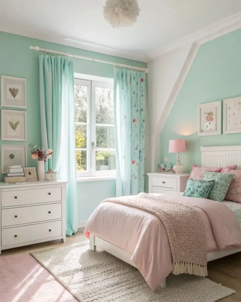 What Color Goes Well With Green In A Bedroom? Stunning Secrets 6 Pastel color ideas for what color goes well with green in a bedroom