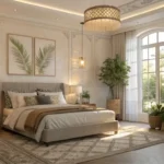 Cozy modern bedroom styled with dream bedroom ideas elements