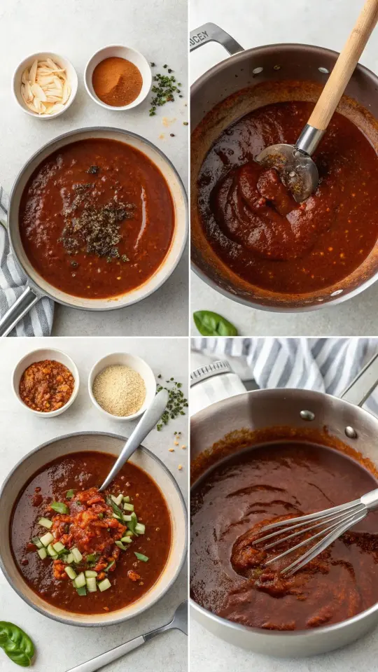 Jerk BBQ Sauce: The Ultimate Upgrade For Any Grill 4 Making jerk BBQ sauce by blending and simmering ingredients